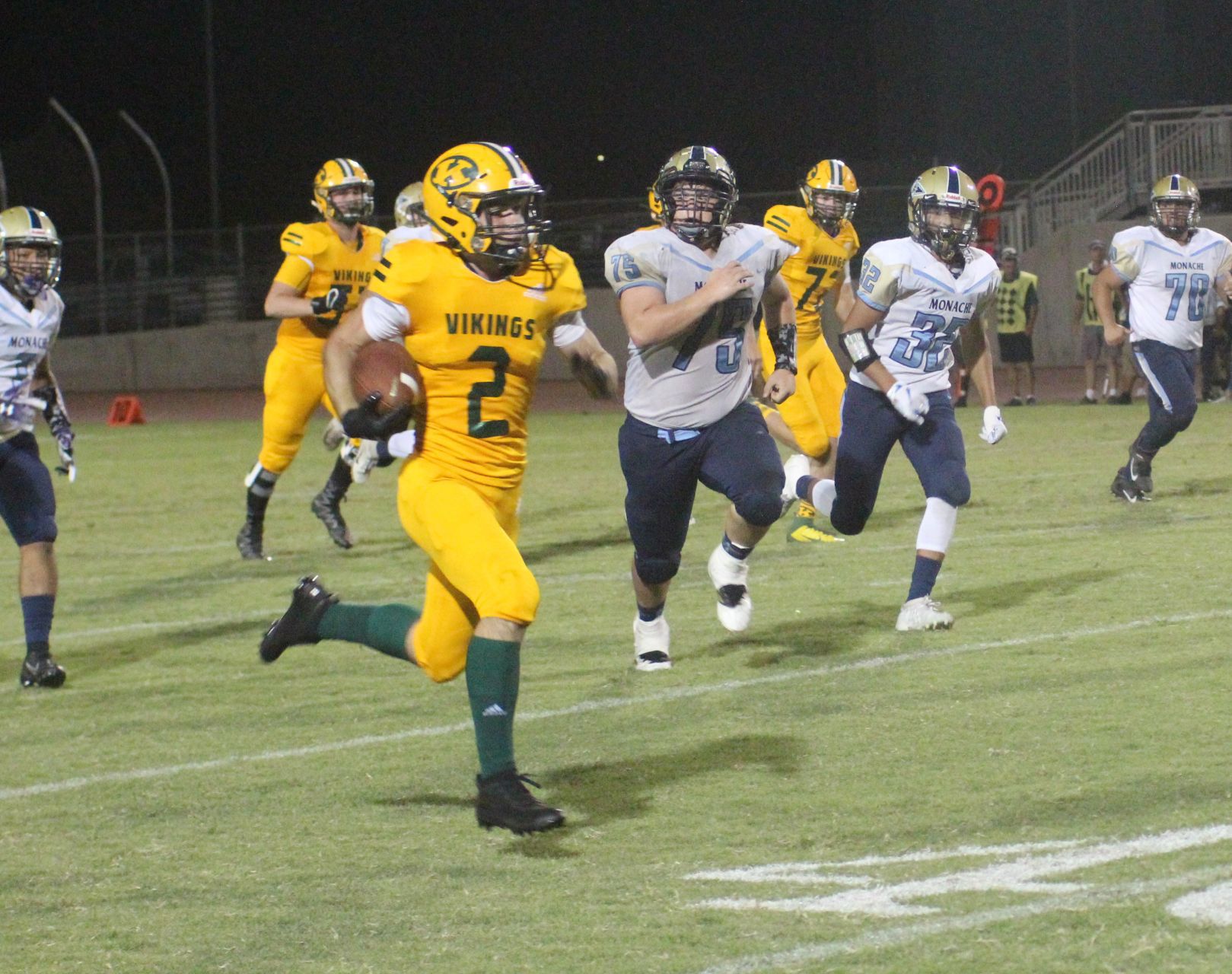 Offense comes alive in Vikings home opener